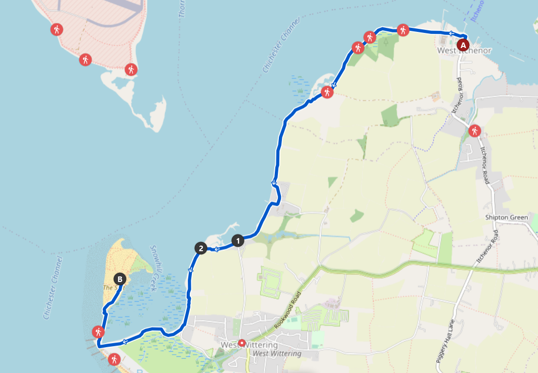 West-wittering Route